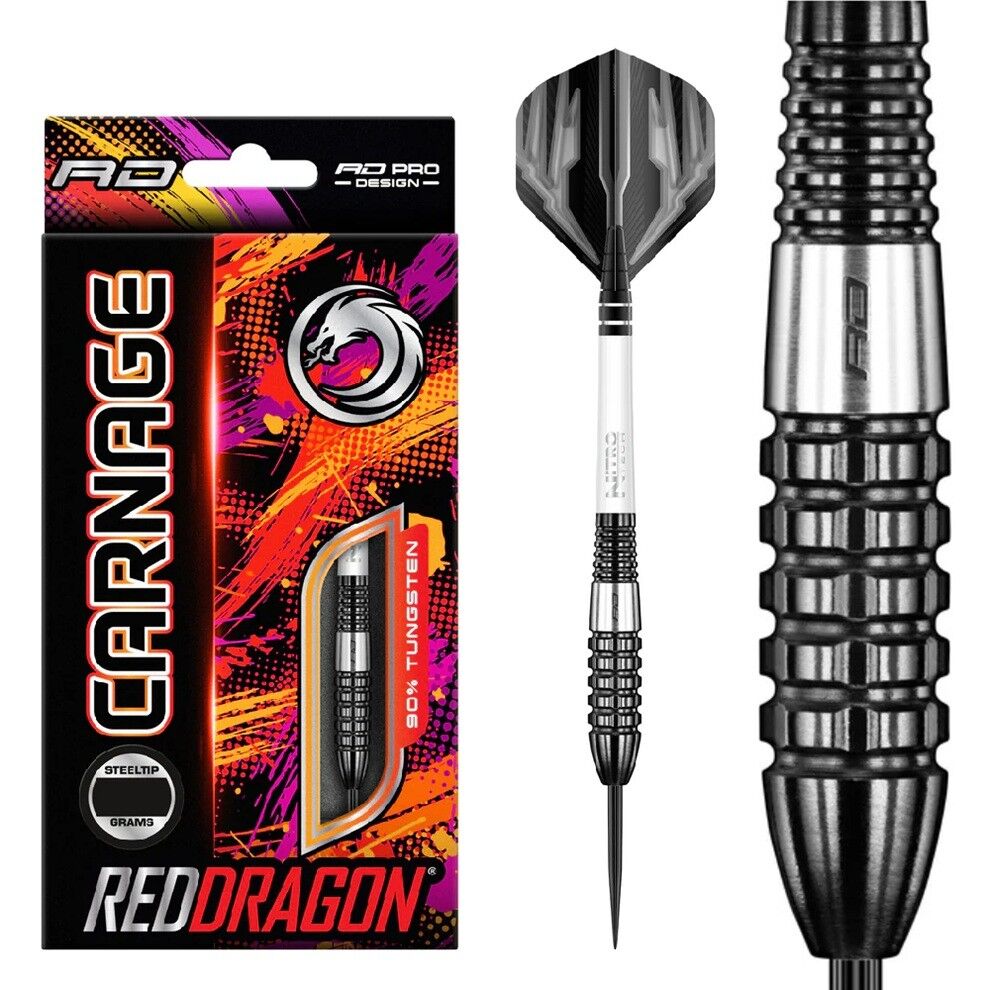 Red Dragon Carnage 4 % 90 Tungsten Çelik Uçlu Dart Oku