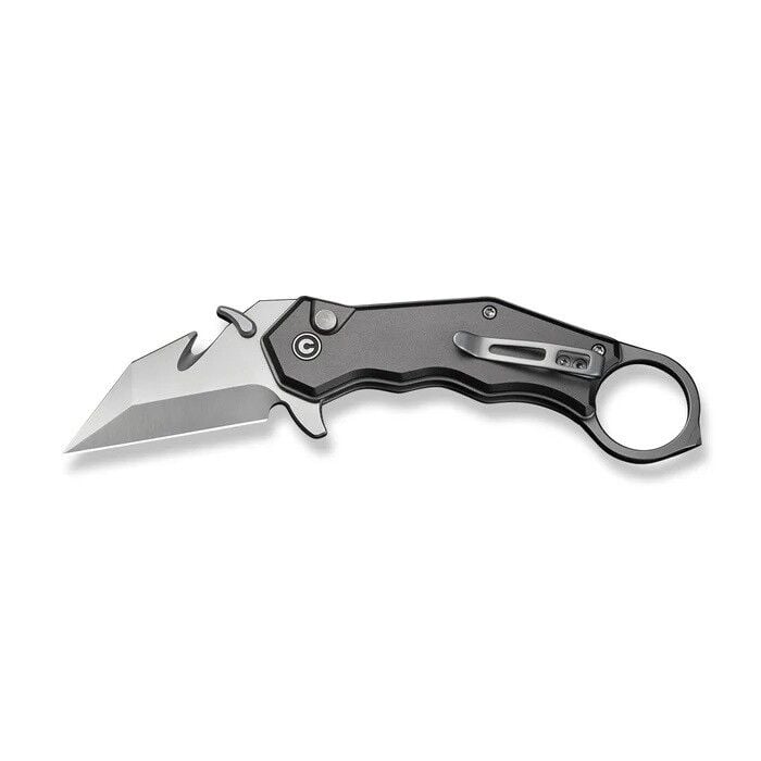 Civivi Amarog Gray Aluminum Handle Satin Finished Nitro-V Blade Çakı