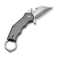 Civivi Amarog Gray Aluminum Handle Satin Finished Nitro-V Blade Çakı