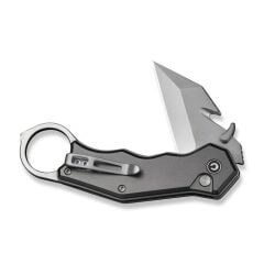 Civivi Amarog Gray Aluminum Handle Satin Finished Nitro-V Blade Çakı