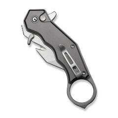 Civivi Amarog Gray Aluminum Handle Satin Finished Nitro-V Blade Çakı
