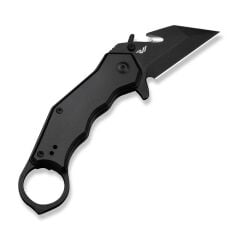Civivi Amarog Black Aluminum Handle Black Stonewashed Nitro-V Blade Çakı