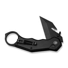 Civivi Amarog Black Aluminum Handle Black Stonewashed Nitro-V Blade Çakı