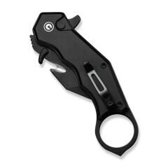 Civivi Amarog Black Aluminum Handle Black Stonewashed Nitro-V Blade Çakı