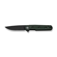 Civivi Navo Green Canvas Micarta Handle Black Stonewashed Nitro-V Blade Çakı