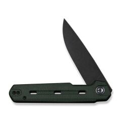 Civivi Navo Green Canvas Micarta Handle Black Stonewashed Nitro-V Blade Çakı