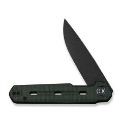 Civivi Navo Green Canvas Micarta Handle Black Stonewashed Nitro-V Blade Çakı