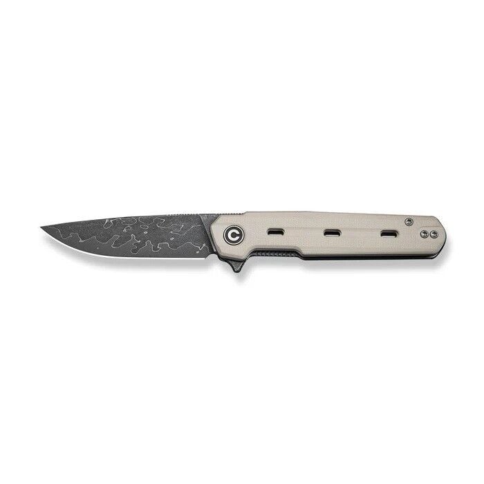Civivi Navo Ivory G10 Handle Damascus Blade Çakı