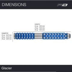 Red Dragon Gerwyn Price Glacier % 90 Tungsten Çelik Uçlu Dart Oku