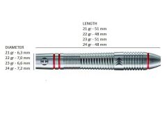 Harrows Rapide %90 Tungsten Dart Oku