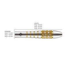 Harrows Anniversary Boxer Bomb %90 Tungsten Dart Oku