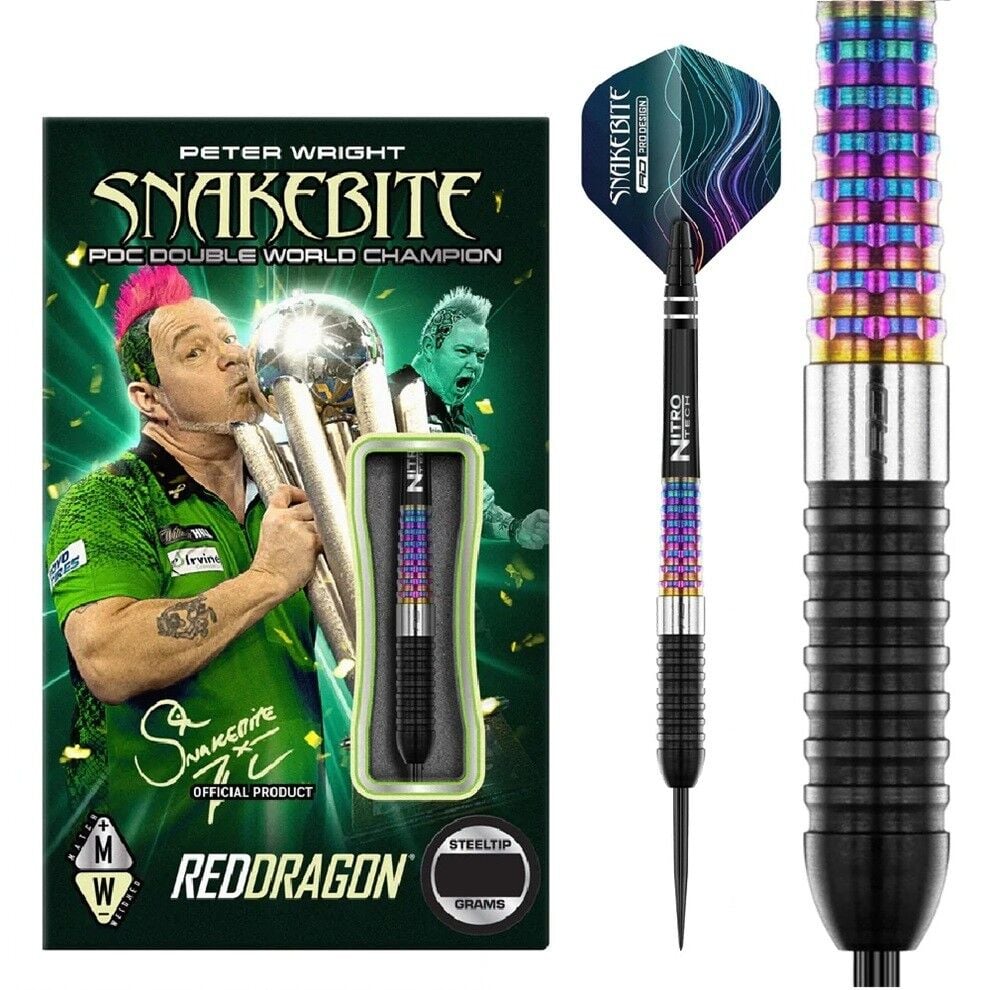 Red Dragon Peter Wright Corra % 90 Tungsten Çelik Uçlu Dart Oku