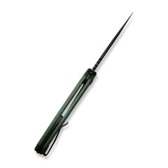 Civivi Bluetick Green Canvas Micarta Handle Black Stonewashed 14C28N Blade Çakı