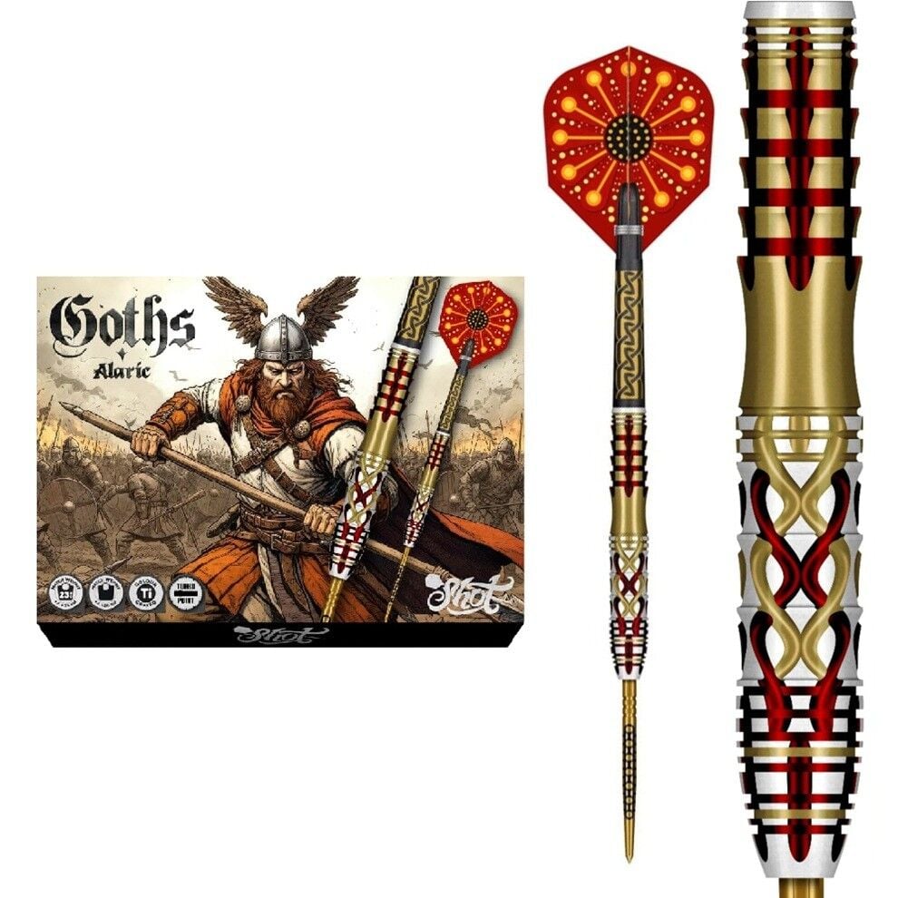 Shot Goths Alaric Turbo Point % 95 Tungsten Çelik Uçlu Dart Oku