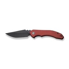 Civivi Bluetick Burgundy G10 Handle Black Stonewashed 14C28N Blade Blade Çakı