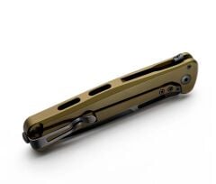 Lionsteel Skinny Green Aluminum Black Blade Çakı