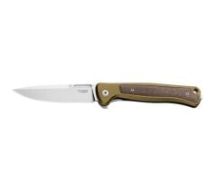 Lionsteel Skinny Green Aluminum Stone Washed Blade Çakı