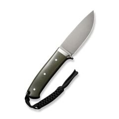 Civivi Cloud Peak OD Green G10 Handle With Nickel-Silver Guard Satin Finished Nitro-V Blade Bıçak