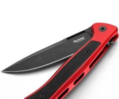 Lionsteel Skinny Red Aluminum Black Blade Çakı