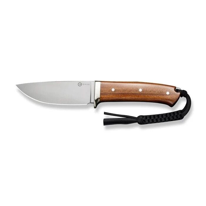 Civivi Cloud Peak Guibourtia Wood Handle With Nickel-Silver Guard Satin Finished Nitro-V Blade Bıçak