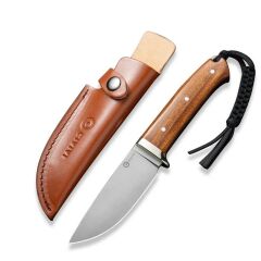 Civivi Cloud Peak Guibourtia Wood Handle With Nickel-Silver Guard Satin Finished Nitro-V Blade Bıçak