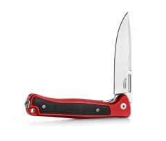 Lionsteel Skinny Red Aluminum Stone Washed Blade Çakı
