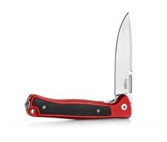 Lionsteel Skinny Red Aluminum Stone Washed Blade Çakı