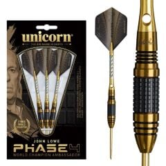 Unicorn John Lowe Phase 4 % 90 Tungsten Çelik Uçlu Dart Oku
