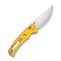 Civivi Noctis Yellow G10 Handle Satin Finished Nitro-V Blade Çakı