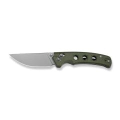 Civivi Noctis Olive Canvas Micarta Handle Stonewashed Nitro-V Blade Çakı
