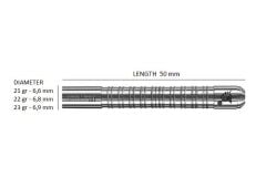 Harrows Supergrip %90 Tungsten Dart Oku