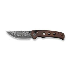 Civivi Noctis Guibourtia Wood Handle Damascus Blade Çakı