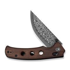 Civivi Noctis Guibourtia Wood Handle Damascus Blade Çakı