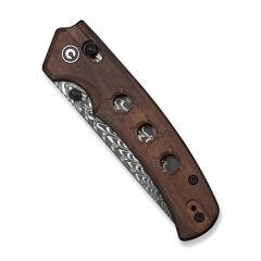 Civivi Noctis Guibourtia Wood Handle Damascus Blade Çakı