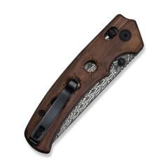 Civivi Noctis Guibourtia Wood Handle Damascus Blade Çakı