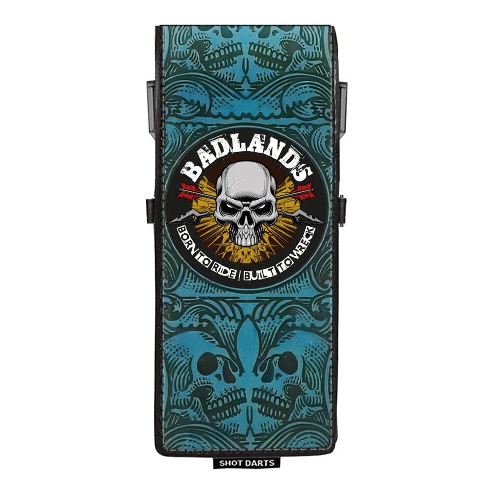 Shot Badlands Inked Dart Wallet Blue Case