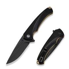 Civivi Voidflare Black G10 Handle Black Stonewashed 14C28N Blade Çakı