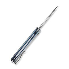 Civivi Voidflare Greyish White Resin Handle With Scale Pattern Satin Finished 14C28N Blade Çakı