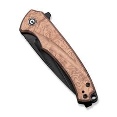 Civivi Voidflare G10 With Copper Foil Handle Black Stonewashed 14C28N Blade Çakı