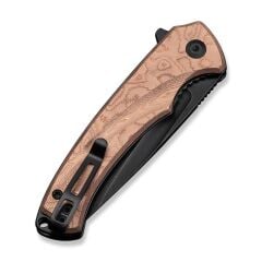 Civivi Voidflare G10 With Copper Foil Handle Black Stonewashed 14C28N Blade Çakı