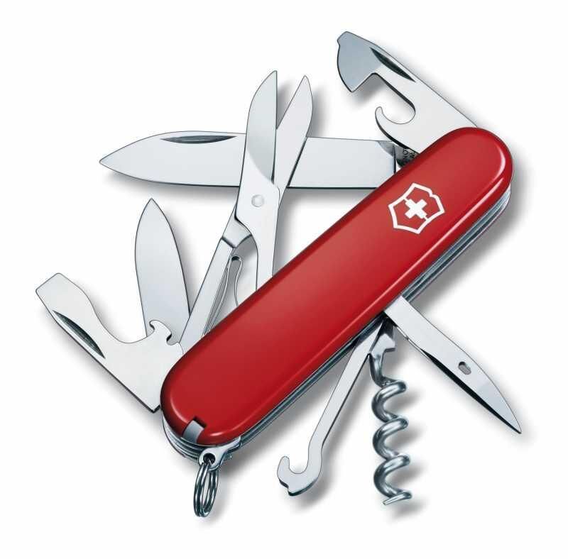 Victorinox Climber Kırmızı Fonksiyonlu Çakı