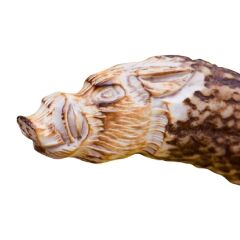 CT33 JABATO Huntıng Geyik Boynuzu Deri Kılıflı Bıçak