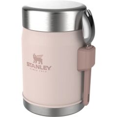 Stanley Klasik Paslanmaz Çelik Yemek Termosu Kaşıklı 0.40 Lt Açık Pembe