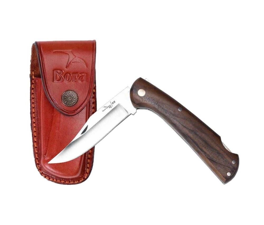 Bora 202 CB Orta Boy Ceviz Ağacı Saplı Çakı