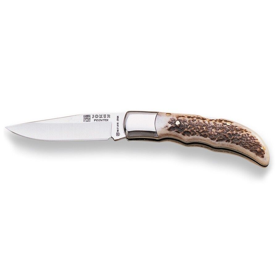 Joker NC09 Pointer Finger Grooves and Bolster Geyik Boynuzu Çakı