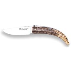 Joker NC141 Antler Hand Carved Handle Geyik Boynuz Çakı