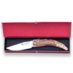 Joker NC141 Antler Hand Carved Handle Geyik Boynuz Çakı