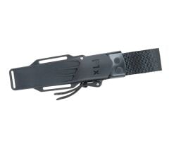 Fallkniven F1xbElmax Pilot Survival Knife Model X, Black coating ( Tungsten Carbide ) Zytel Kılıflı Bıçak