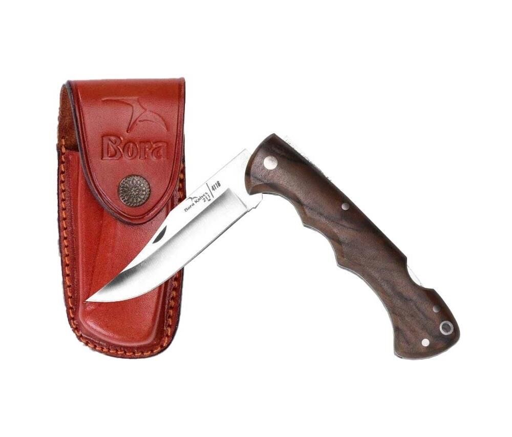 Bora 211 CB Ergonomik Ceviz Ağacı Saplı Çakı
