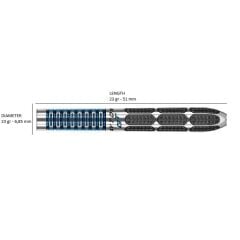 Target Daytona Fire GT02 % 95 Tungsten Çelik Uçlu Dart Oku